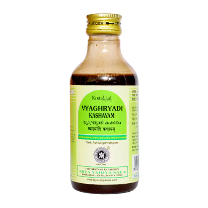 Kottakkal Arya Vaidyasala Vyaghryadi Kashayam, 200 ml-1.webp